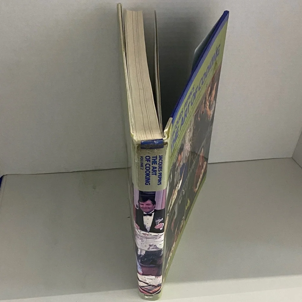 Jacques Pepin The Art of Cooking Volume 2 1988 Hardcover Classic - Picture 3 of 7